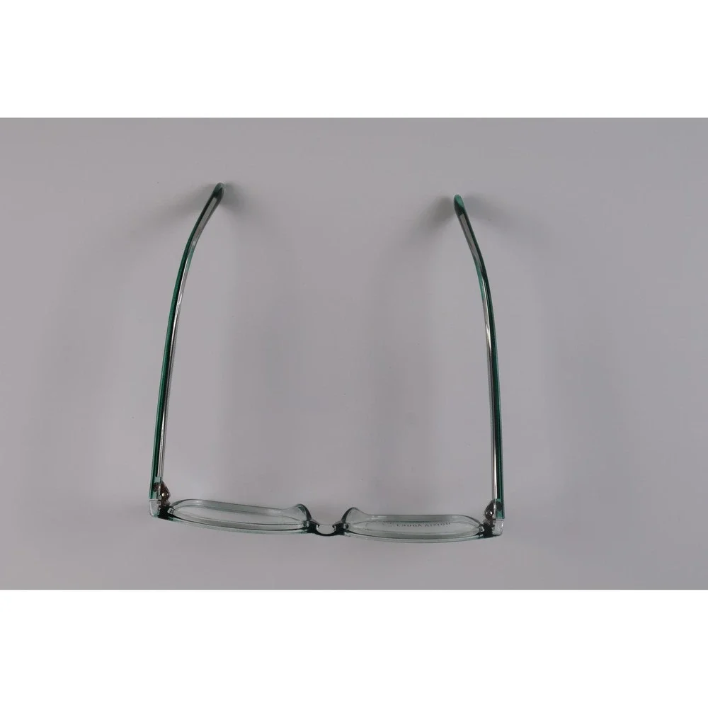 Canny Vision Womens Eyeglasses Margo Green Solid 54-15-140 NWT